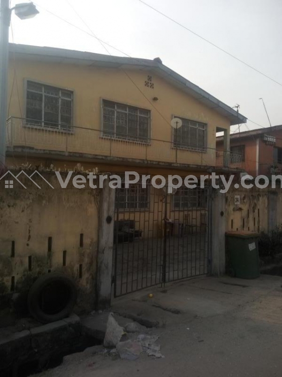  A Block Of 4 Flats Of 3 Bedrooms  550 Meter Square of Land for Sale Surulere Lagos Vetra  Property