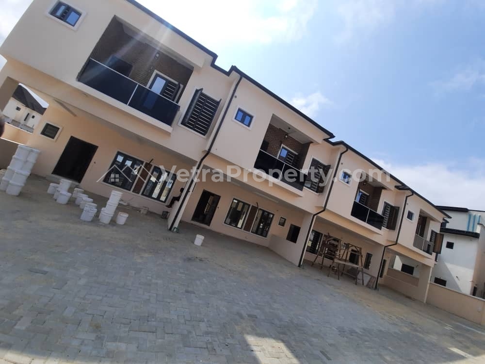  Newly Built 4 Bedroom Terrace Duplex  4 bedroom Terraced Duplex for Sale Lekki Lagos Vetra  Property