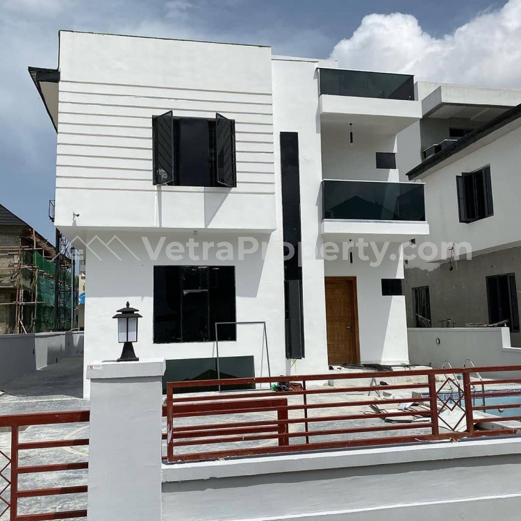  Newly Built 5 Bedroom Fully Detached Duplex With Swimming Pool And Bq  5 bedroom Detached Duplex for Sale Lekki Lagos Vetra  Property