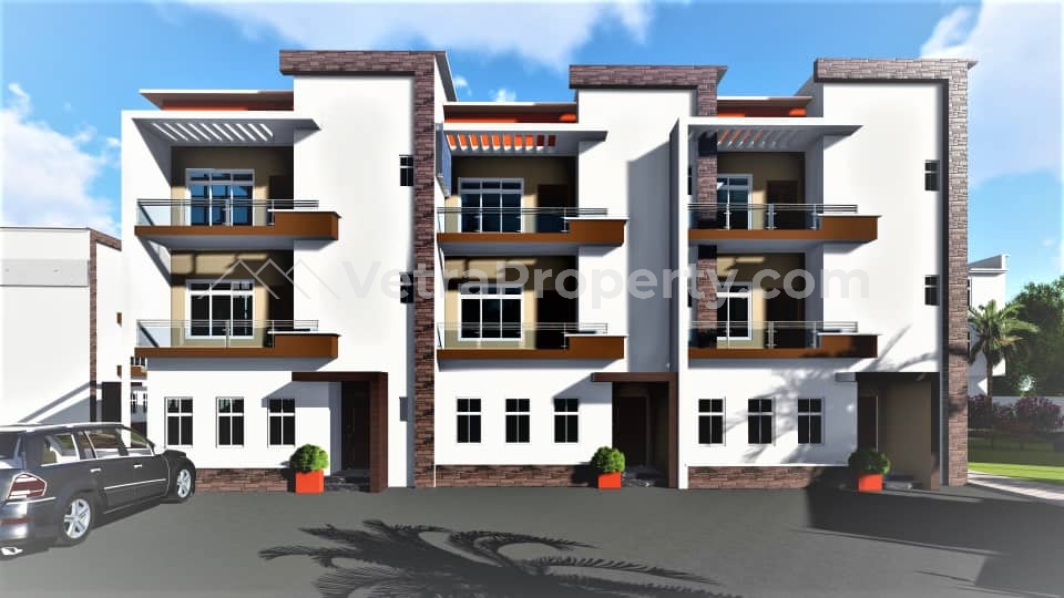  4-bedroom Terraced Duplex With 2 Sitting Room And Bq  4 bedroom Terraced Duplex for Sale Mabushi  Abuja Vetra  Property