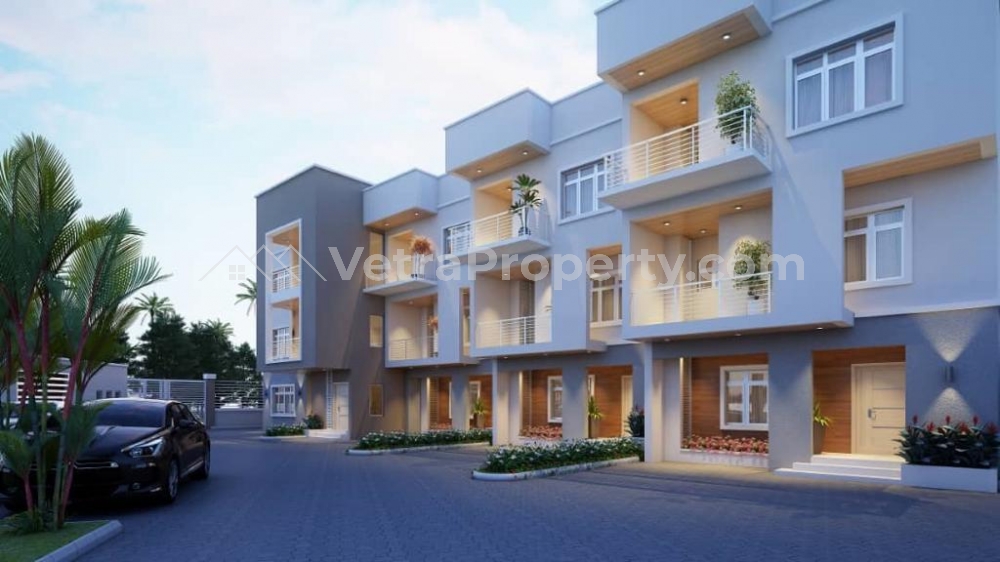  Ongoing 3units Of 4bedroom Terrace Duplex With Bq  4 bedroom Terraced Duplex for Sale Life Camp Abuja Vetra  Property