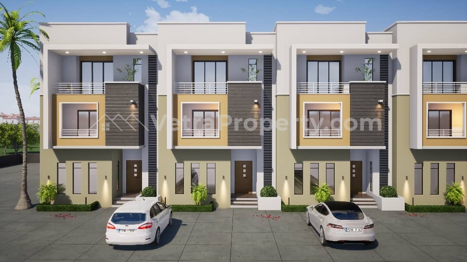  5 Units Of 4 Bedroom Terrace Duplex With Bq At Gudu.  4 bedroom Terraced Duplex for Sale Gudu Abuja Vetra  Property
