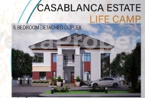  200 Units Of 600sqm, 500sqm And 400sqm At Casablanca Estate Life Camp  600 Meter Square of Land for Sale Life Camp Abuja Vetra  Property