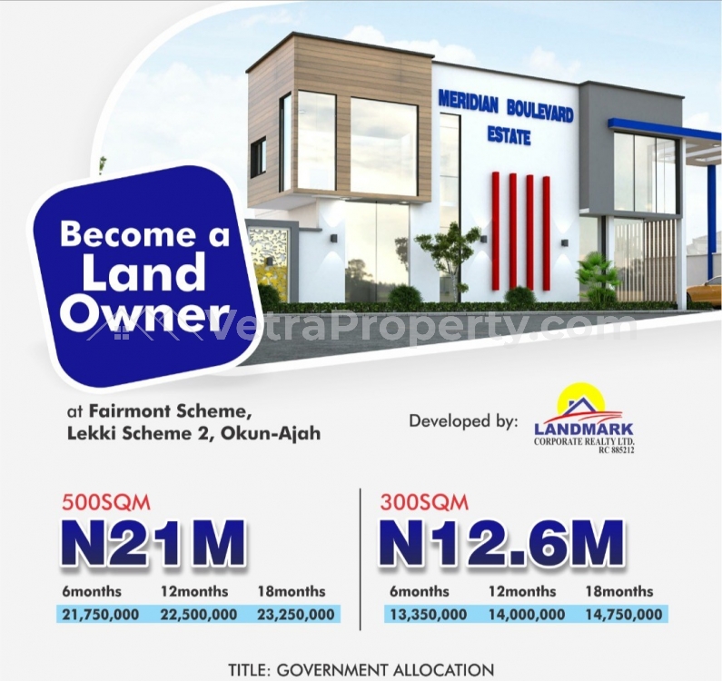  Land. Strategically Located At The Heart Of Lagos.  Land for Sale Ajah Lagos Vetra  Property