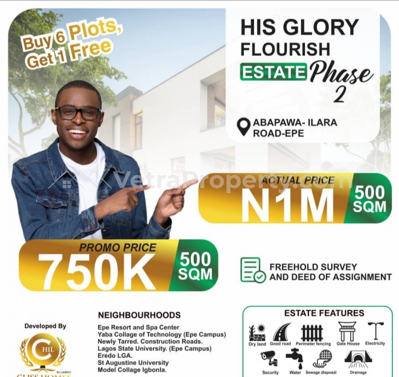  Unbeatable Easter Promo.  Land for Sale Epe Lagos Vetra  Property