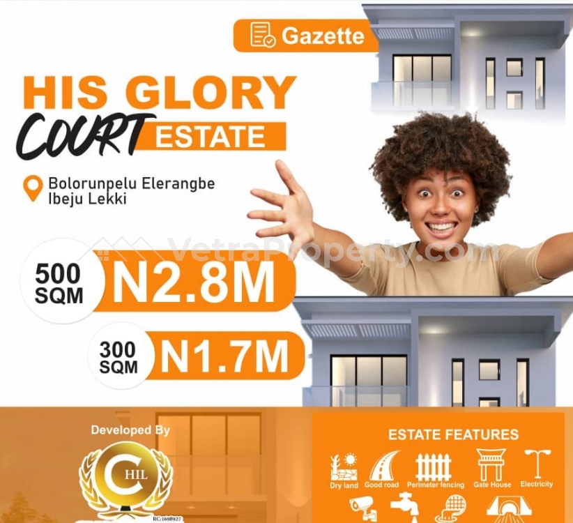  Land. Best Easter Promo.  Land for Sale Ibeju Lekki Lagos Vetra  Property