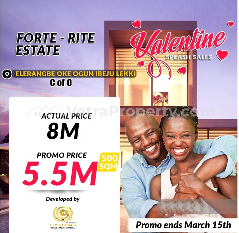  Land. Unbeatable Deal In Ibeju-lekki  Land for Sale Ibeju Lekki Lagos Vetra  Property
