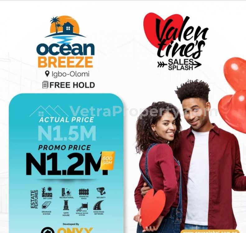  Plots Of Land  Land for Sale Ibeju Lekki Lagos Vetra  Property