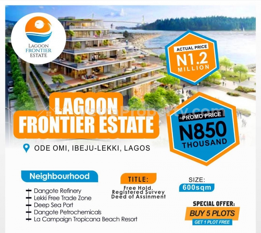  Plots Of Land  Land for Sale Ibeju Lekki Lagos Vetra  Property