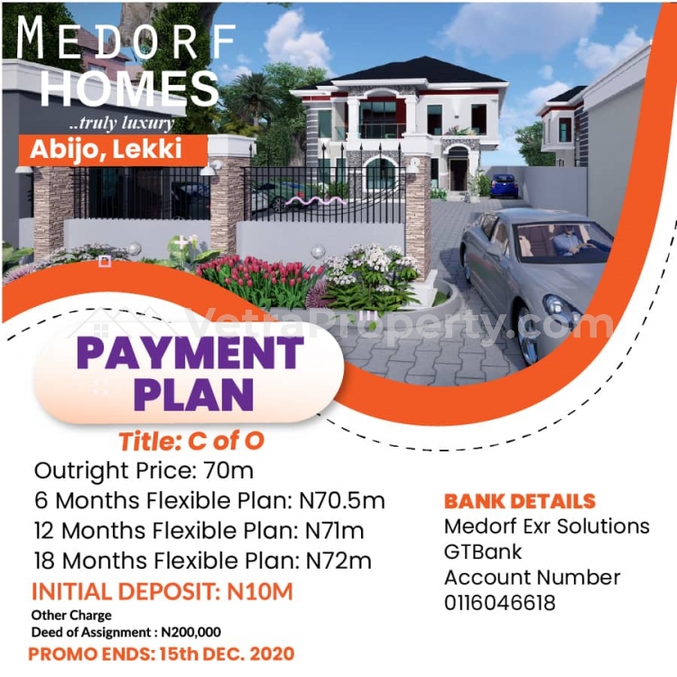  Luxury Built 4bedroom Fully Detached Duplex With Bq  Detached Duplex for Sale Lekki Lagos Vetra  Property