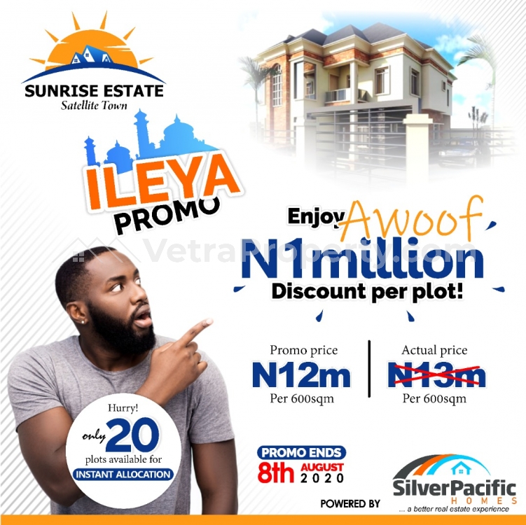  Sunrise Estate. Class, Posh And Luxury  Land for Sale Isolo Lagos Vetra  Property