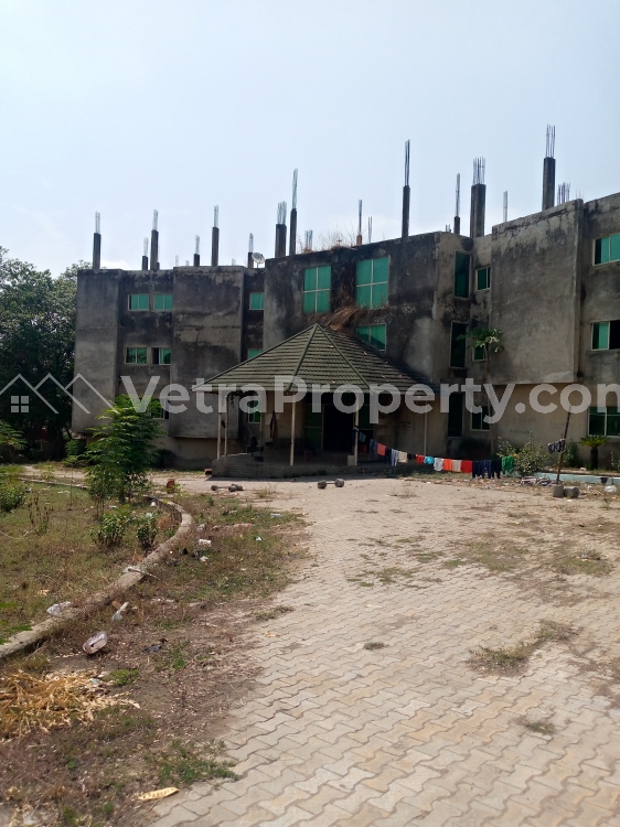  55rooms Uncompleted Hotel For Sale In Utako.  Hotel/Guest House for Sale Utako Abuja Vetra  Property