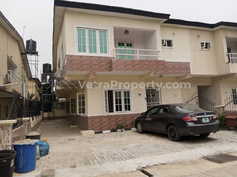  A Well Finished 4 Bedroom Duplex  4 bedroom Terraced Duplex for Sale Ajah Lagos Vetra  Property