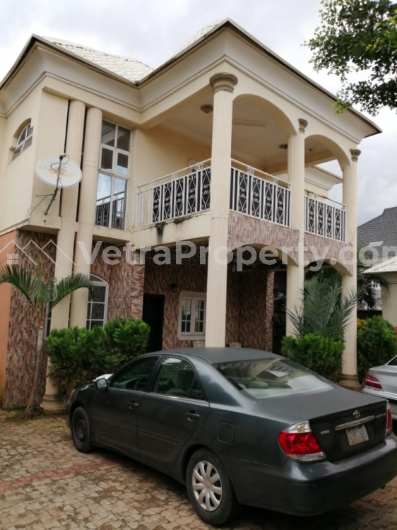  Detached 4bedroom Duplex With 2rooms B/q And 2rooms Guest Chalet For Sale In Apo.  4 bedroom Detached Duplex for Sale Apo Abuja Vetra  Property