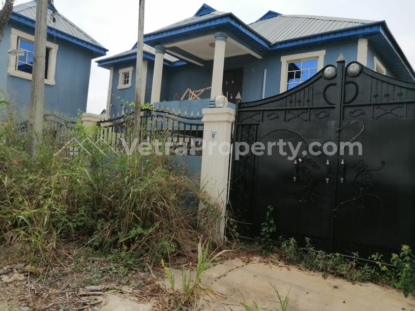  2 Units Of 3 Bedroom Flats With 3 Bedroom Bungalow On A Plot Of Land  9 bedroom House for Sale Obafemi Owode Ogun Vetra  Property