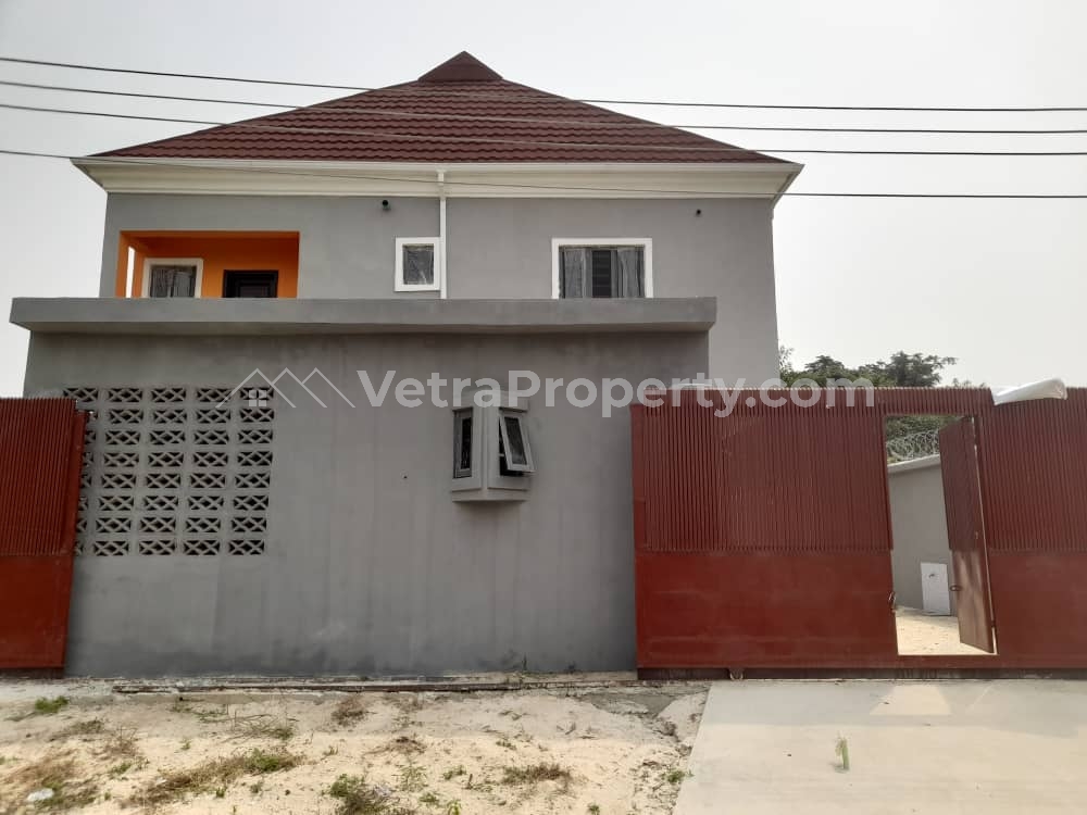  Newly Built 3 Bedroom Semi Detached Duplex With A Study Room And A Boy's Quarter  3 bedroom Semi-Detached Duplex for Rent Ajah Lagos Vetra  Property