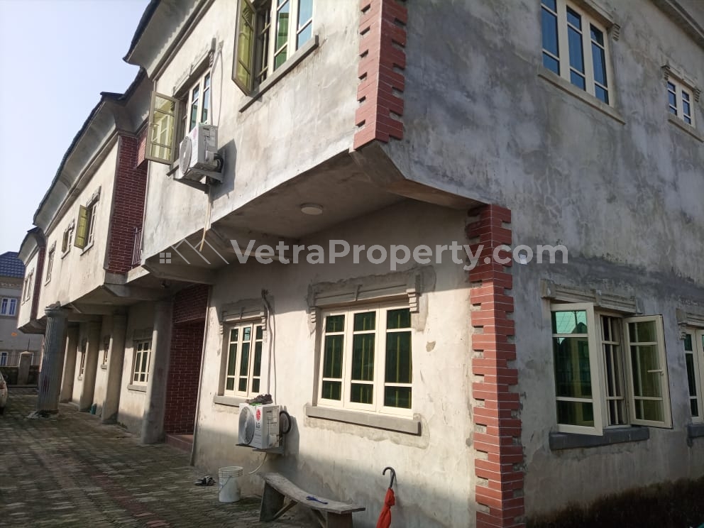  A Tastefully Finished 2 Units Of 4-bedroom Duplex With Two Study Room Each On A Plot Of Land  8 bedroom Semi-Detached Duplex for Sale Ajah Lagos Vetra  Property