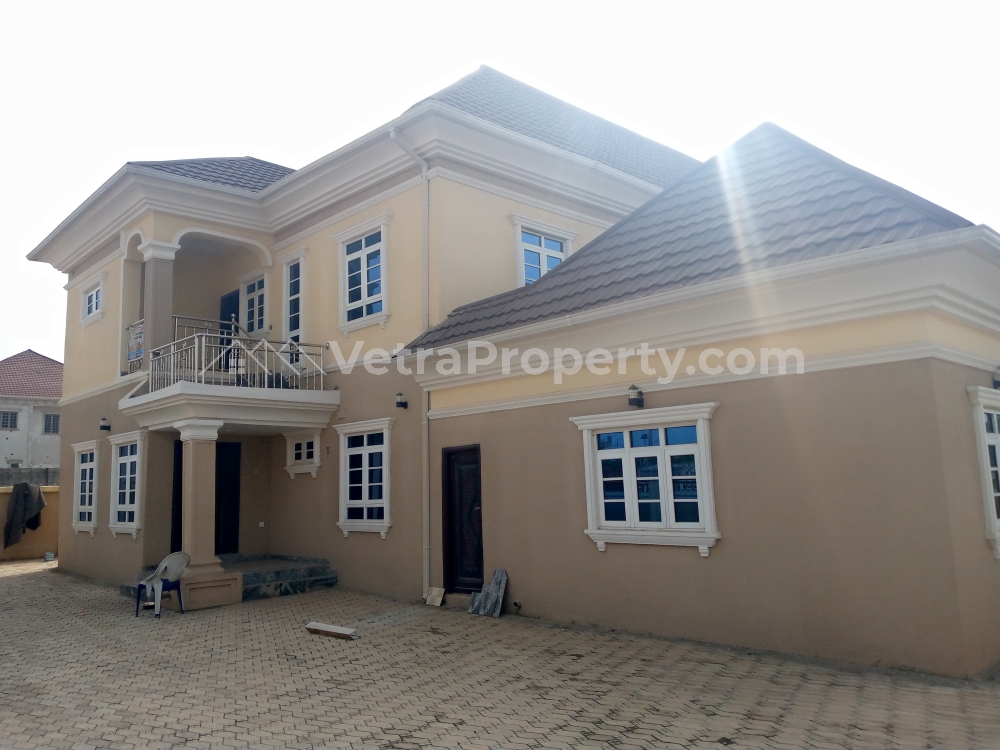  Newly Built 2units Of 5bedroom Duplex With 2units Of 1bedroom B/q  10 bedroom Semi-Detached Duplex for Sale Jahi Abuja Vetra  Property