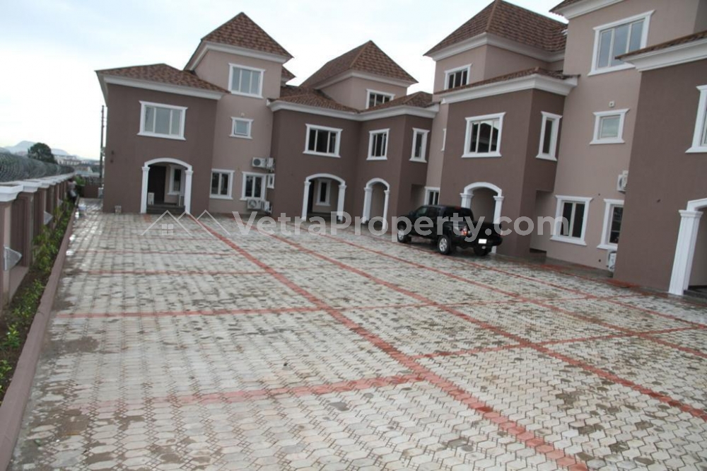  Newlybuilt And Tastefully Finished Terrace 4bedroom Duplex With B/q  4 bedroom Terraced Duplex for Sale Jabi Abuja Vetra  Property