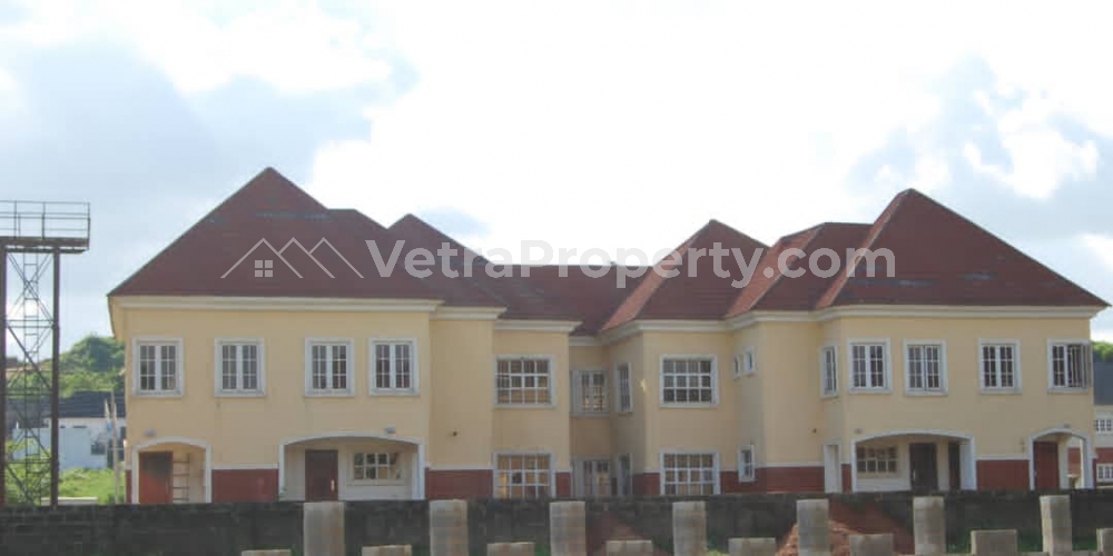  Semi-detached 4bedroom Duplex With B/q  4 bedroom House for Sale Guzape Abuja Vetra  Property