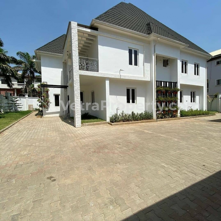  Detached 5bedroom Duplex With 2rooms B/q And 2bedroom Guest Chalet  5 bedroom Detached Duplex for Rent Maitama Abuja Vetra  Property