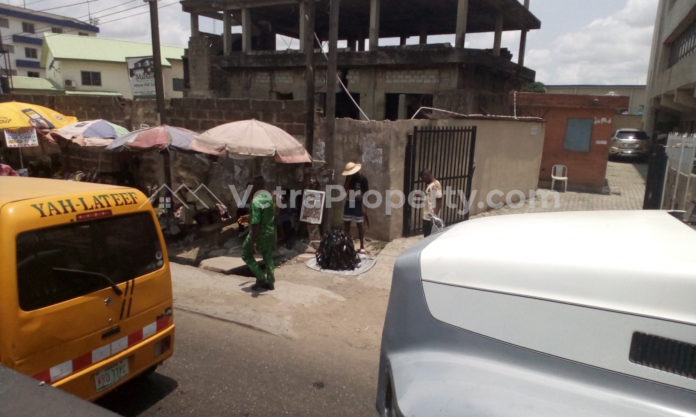  Uncompleted Building In A Commercial Area  700 Meter Square of Land for Rent Ikeja Lagos Vetra  Property