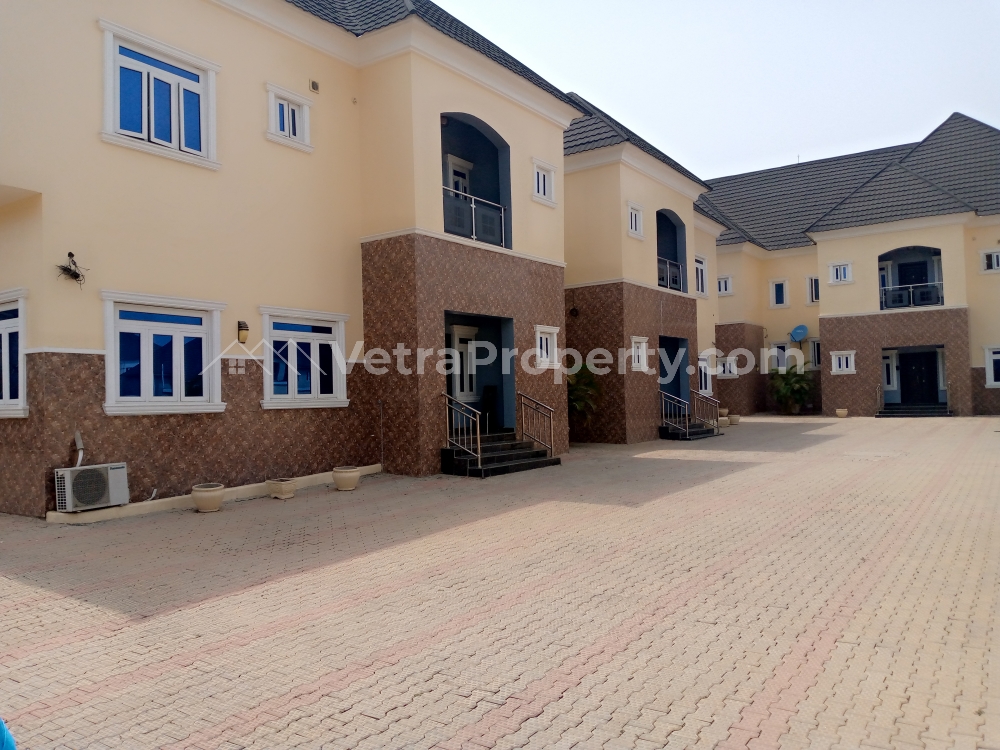  Tastefully Finished Serviced Semi-detached 4bedroom Duplex With B/q For Rent In Guzape.  4 bedroom Detached Duplex for Rent Guzape Abuja Vetra  Property