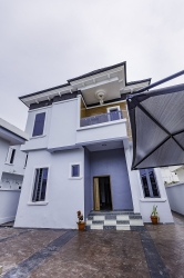 A Tastefully Finished 5bedrooms Detached House + 1 Room Bq 5 bedroom Detached Duplex for Sale Lekki Lagos Vetra  Property