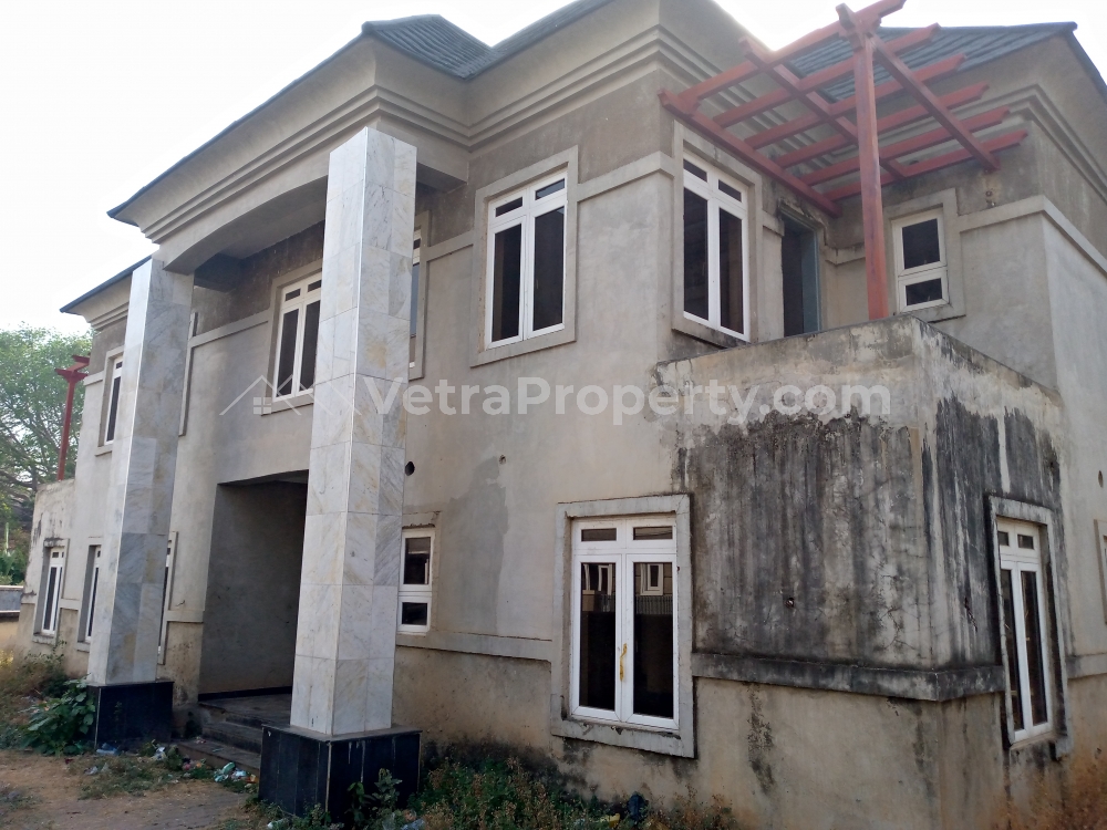  Fully Detached Cornerpiece Carcass 4bedroom Duplex With 1room B/q For Sale In Wuse2.  4 bedroom Detached Duplex for Sale Wuse 2 Abuja Vetra  Property