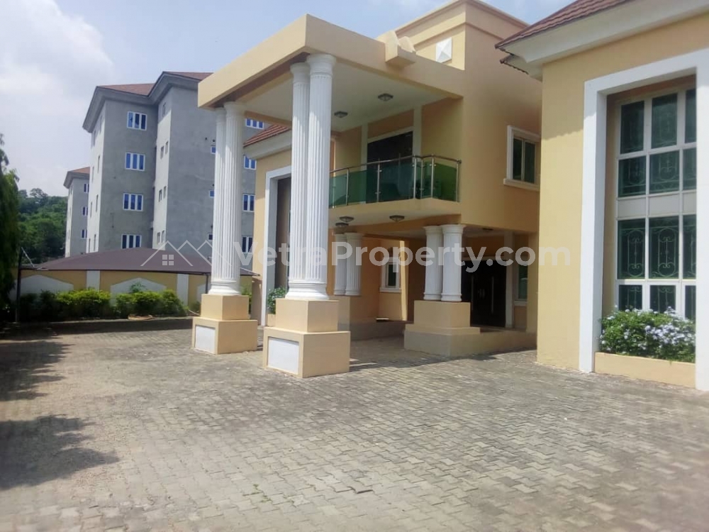  Detached 7bedroom Duplex With 2rooms Guest Chalet And 2rooms B/q For Sale In Aso Villa.  7 bedroom Detached Duplex for Sale Asokoro Abuja Vetra  Property
