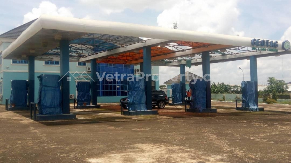 Filling Station For Sale In Airport Road,lugbe.  Factory for Sale Lugbe Abuja Vetra  Property