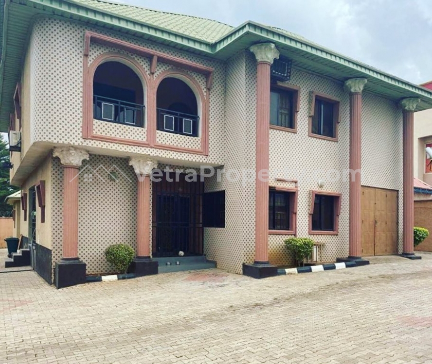  Detached 5bedroom Duplex With B/q For Sale In Gwarinpa.  5 bedroom Detached Duplex for Sale Gwarinpa Abuja Vetra  Property