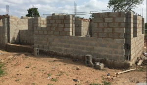 Uncompleted 3 Bedroom And Half Plot Left At The Back Flat for Sale Abeokuta Ogun Vetra  Property