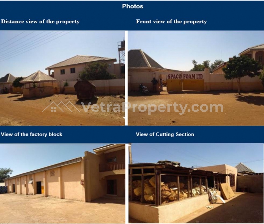  Factory At Sokoto  Factory for Sale Sokoto North Sokoto Vetra  Property