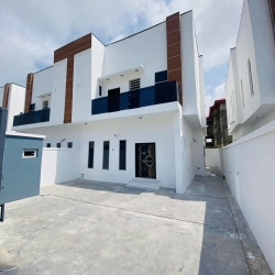 Newly Built 4 Bedroom Semi-detached Duplex + 1 Room Bq 4 bedroom Semi-Detached Duplex for Sale Lekki Lagos Vetra  Property