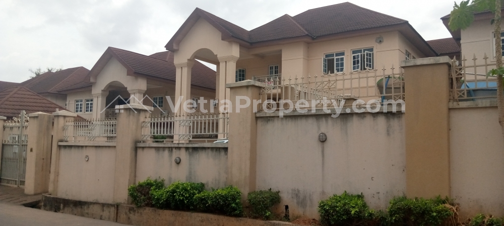  A Vacant 6 Bedroom Duplex, With 2 Rooms Bq On A Separate Compound  5 bedroom House for Rent Enugu Enugu Vetra  Property