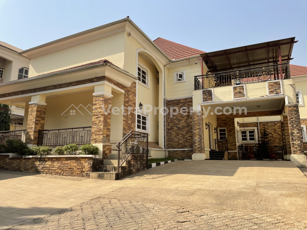  5 Bedroom Detached Duplex With A Room Bq  5 bedroom Detached Duplex for Sale Jabi Abuja Vetra  Property