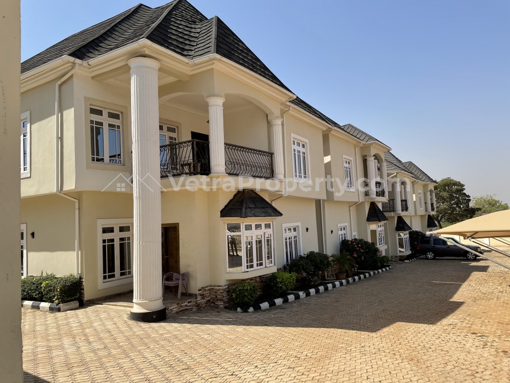  Newly Built 4 Unit Of 4 Bedroom Terrace Duplex With A Room Bq  4 bedroom House for Sale Asokoro Abuja Vetra  Property