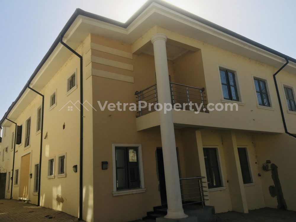  For Sale Newly Built 4 Bedroom Semi Detached Duplex With A Room Bq  4 bedroom Semi-Detached Duplex for Sale Apo Abuja Vetra  Property