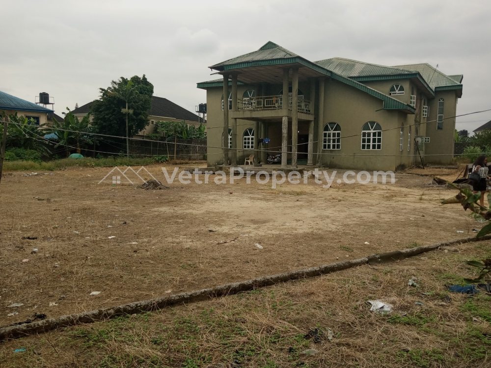  6 Bedroom Duplex On 15 Plots  6 bedroom Detached Duplex for Sale Obio Akpor Rivers Vetra  Property