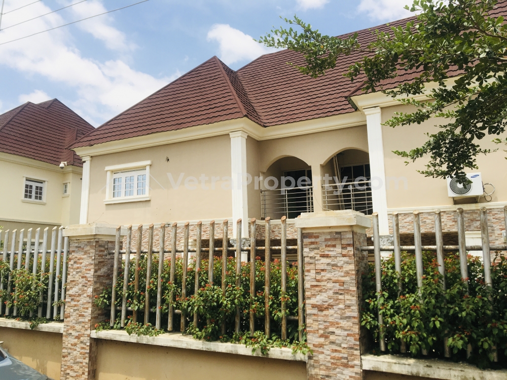  For Sale 4 Bedroom Semi Detached Duplex With A Room Bq  4 bedroom Semi-Detached Duplex for Sale Galadinmawa Abuja Vetra  Property