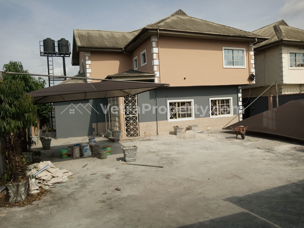  Tastefully Finished 4 Bedroom Duplex With 2 Rooms Bq  4 bedroom Detached Duplex for Rent Port Harcourt Rivers Vetra  Property