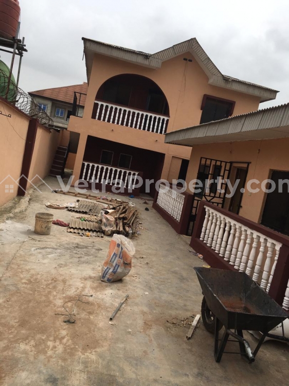  Renovated Mini Flat @ Peace Estate Road, Command  Mini Flat for Rent Ipaja Lagos Vetra  Property