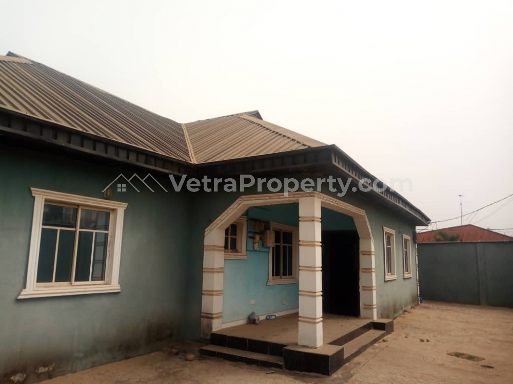  Very Decent 4 Bedrooms Bungalow For Sale @ Amosu, Abesan Estate Ipaja  4 bedroom Detached Bungalow for Sale Ipaja Lagos Vetra  Property