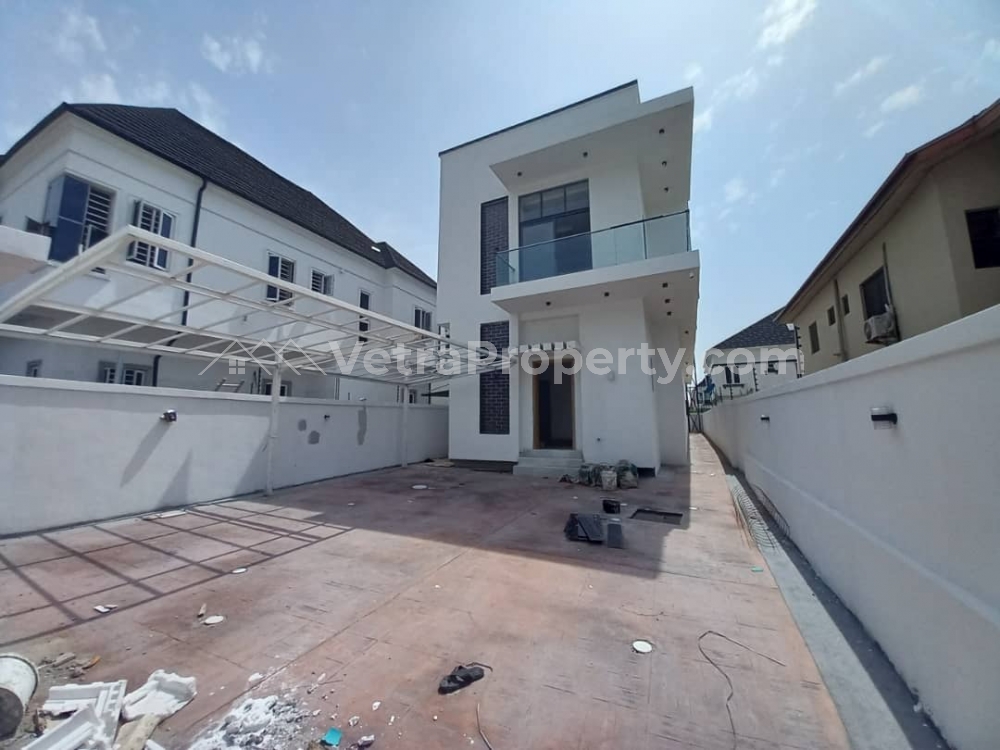  Newly Built 5 Bedroom Fully Detached Duplex With Bq  5 bedroom Detached Duplex for Sale Lekki Lagos Vetra  Property