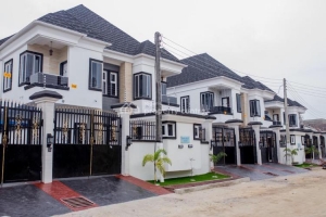 4 Bedroom Semi Detached Duplex With A Bq Semi-Detached Duplex for Sale Lekki Lagos Vetra  Property