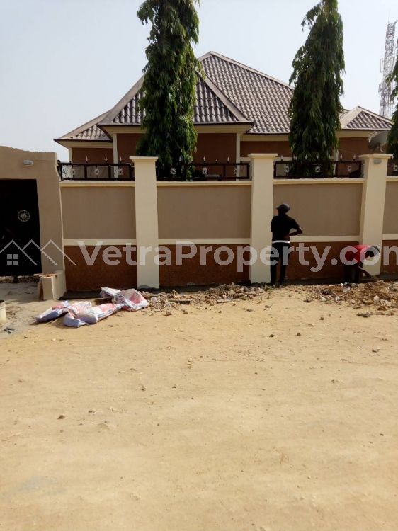  3 Bedroom Flat 2 Sitting Rooms Boys Quaters Security Rooms And Car Park.  3 bedroom Detached Bungalow for Sale Kaduna North Kaduna Vetra  Property