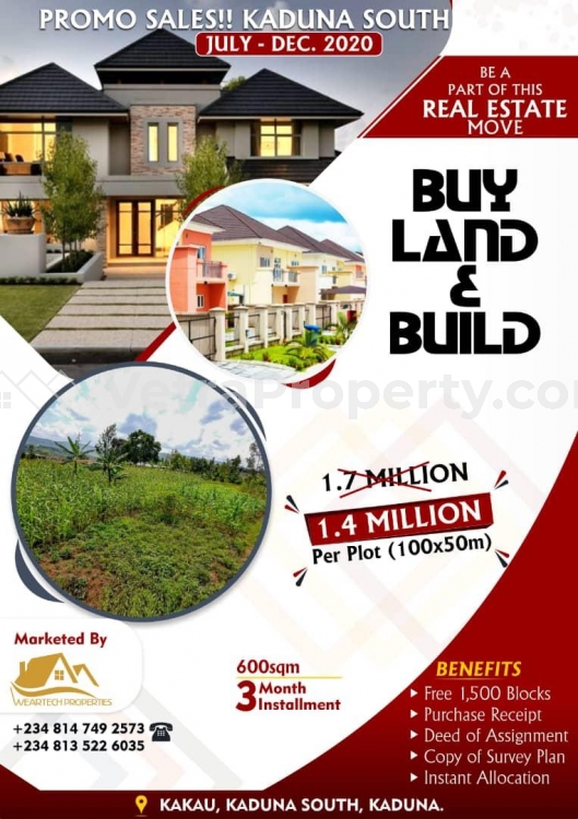  Promo Sales Of Plots Of Land In Kakau Area Of Kaduna, After Gonin Gora  Land for Sale Kaduna South Kaduna Vetra  Property