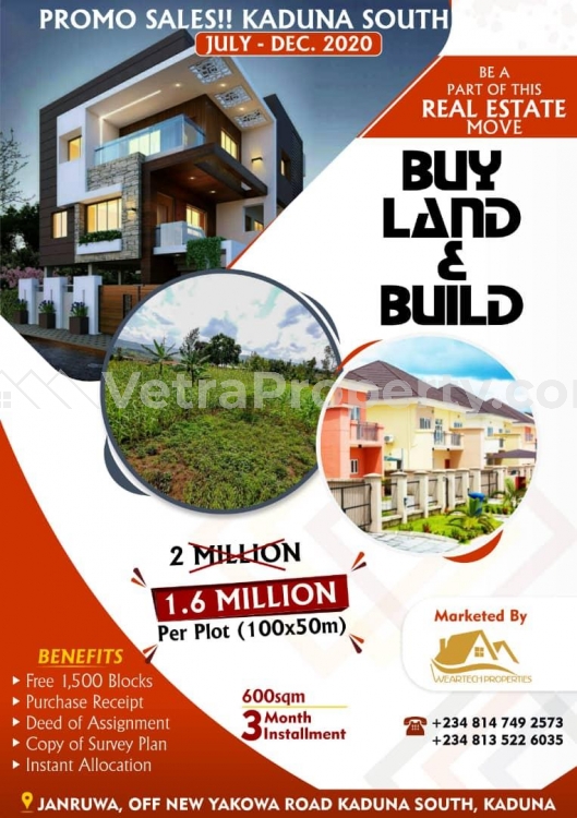  Promo Sale Of Plots Of Land  Land for Sale Kaduna South Kaduna Vetra  Property
