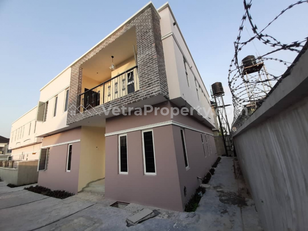  Newly Built Four Bedroom Fully Detached Duplex With A Room Boys Quarter  4 bedroom Detached Duplex for Sale Ajah Lagos Vetra  Property